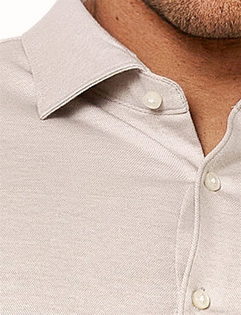 overhemd Desoto Casual Kent licht beige