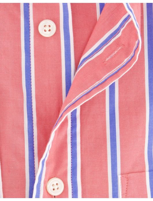 Gant overhemd rood gestreept