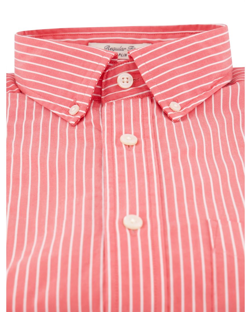 Gant overhemd rood button down boord Regular Fit