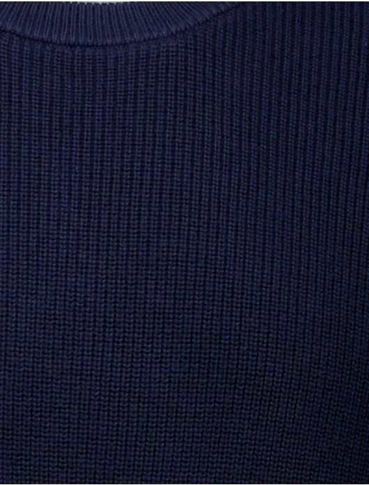Gant ribbed trui navy