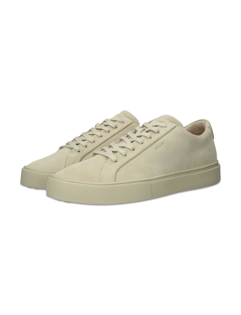 Blackstone sneakers grijs effen suede