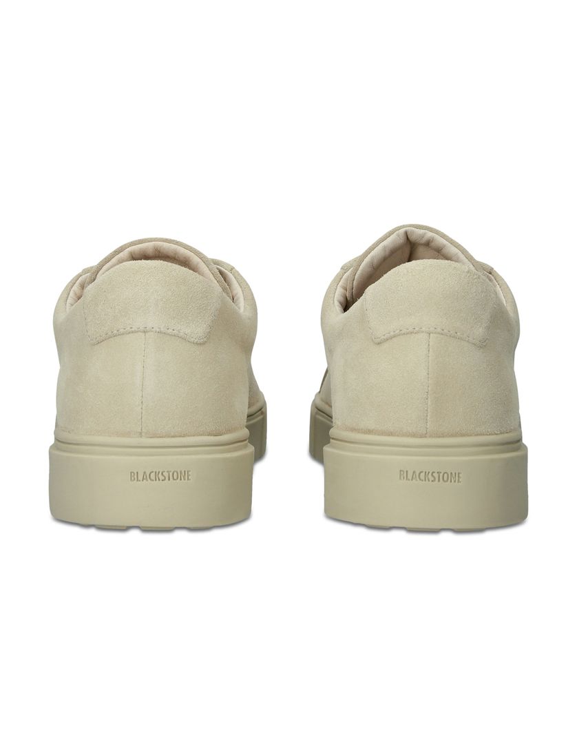 Blackstone sneakers grijs effen suede