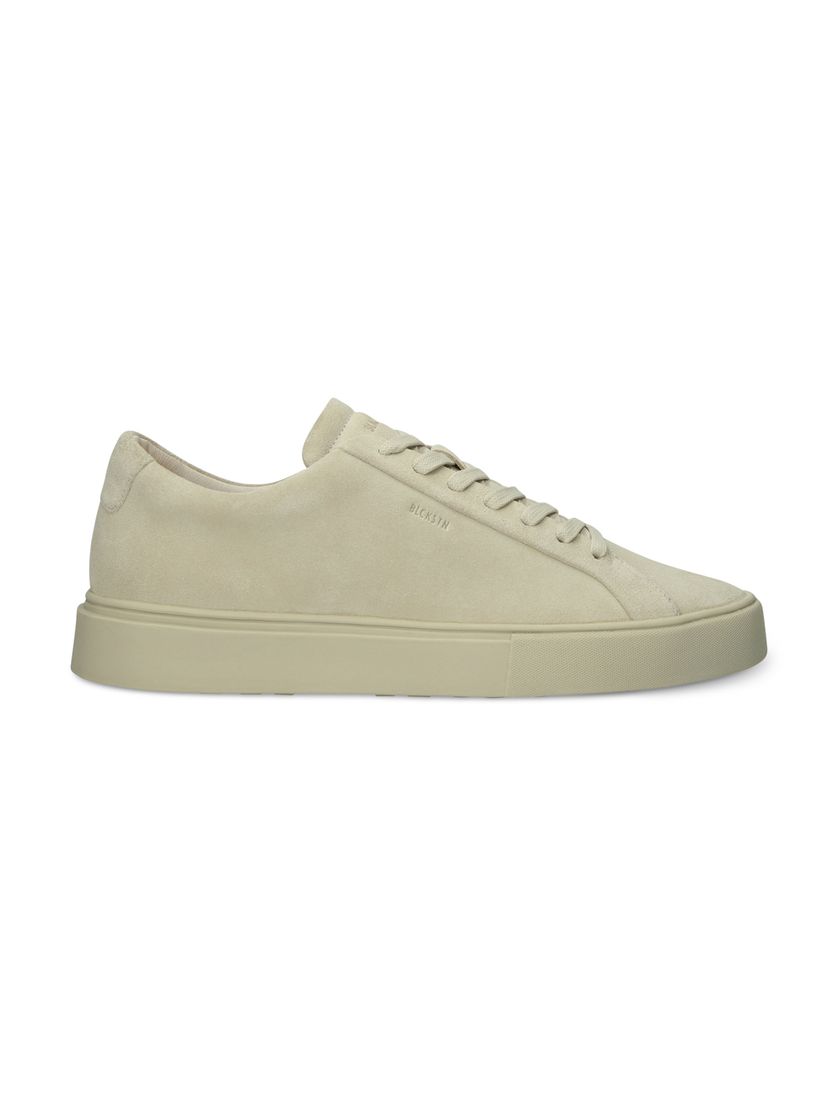 Blackstone sneakers grijs effen suede