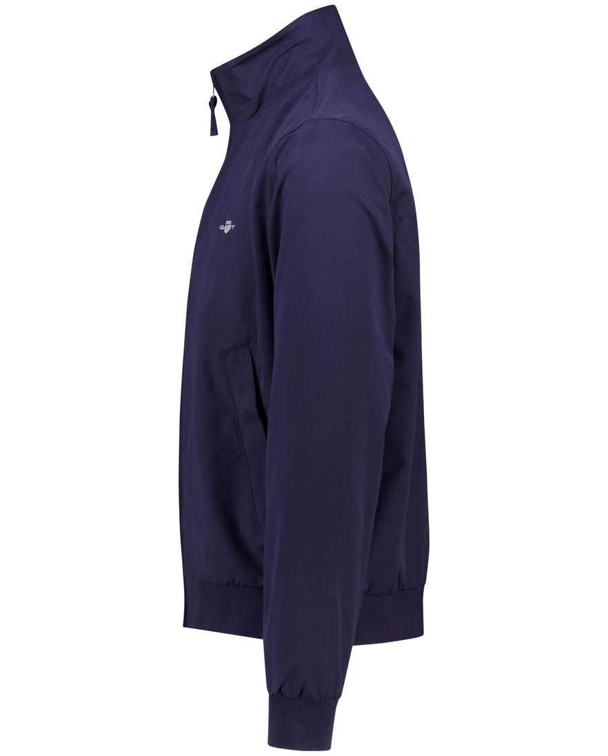 Gant jack donkerblauw hoge hals zomerjas