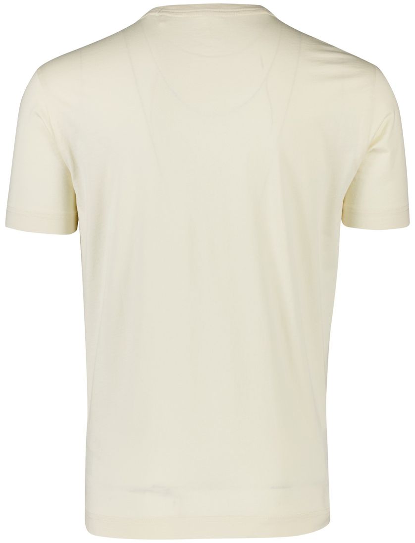 Gant T-shirt ecru 100% katoen