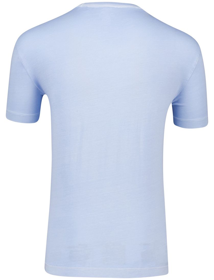 Gant T-shirt blauw effen