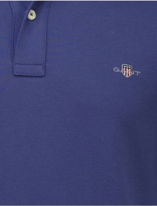Gant Shield polo regular fit donkerblauw