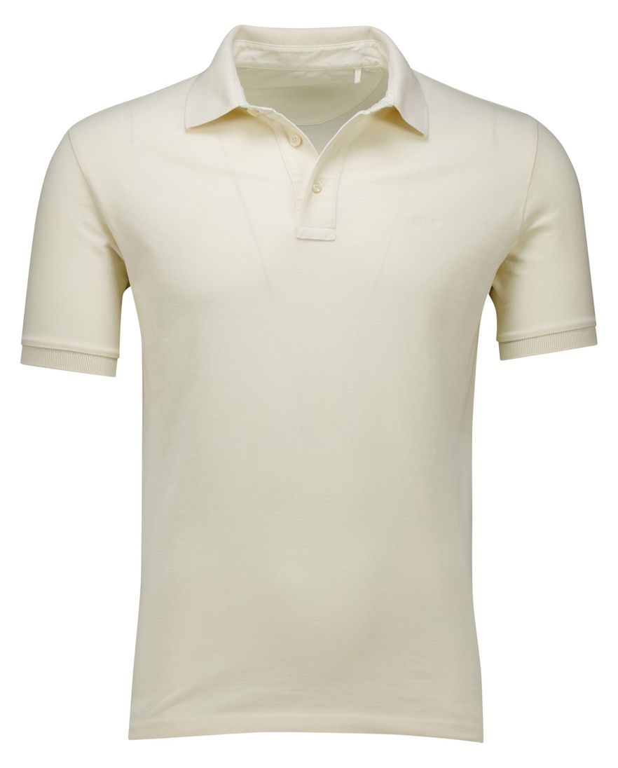 Gant polo creme Sunfaded SS Polo effen korte mouw