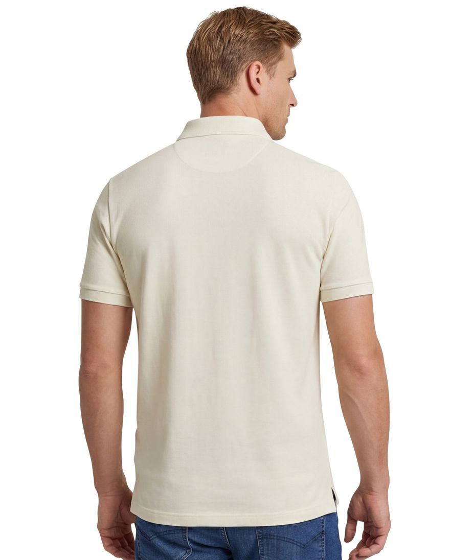 Gant polo creme Sunfaded SS Polo effen korte mouw