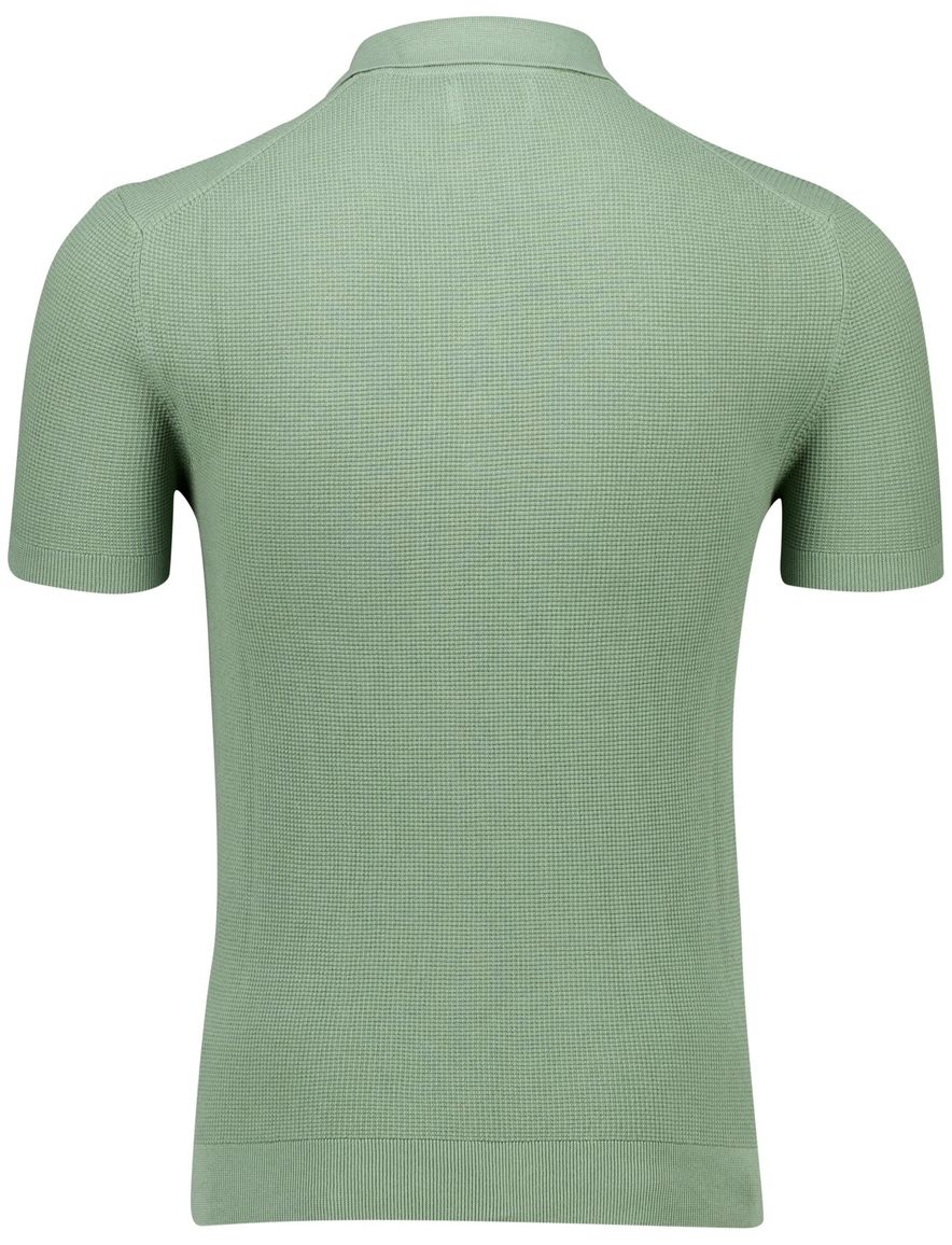 Gant polo groen effen pique