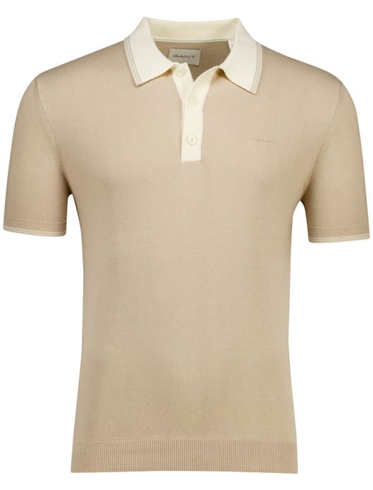 Gant polo beige modal blend