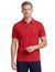 Gant polo rood effen Regular Fit pique korte mouw