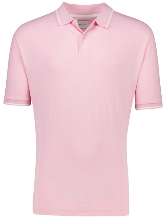 Gant Tipping polo roze pique