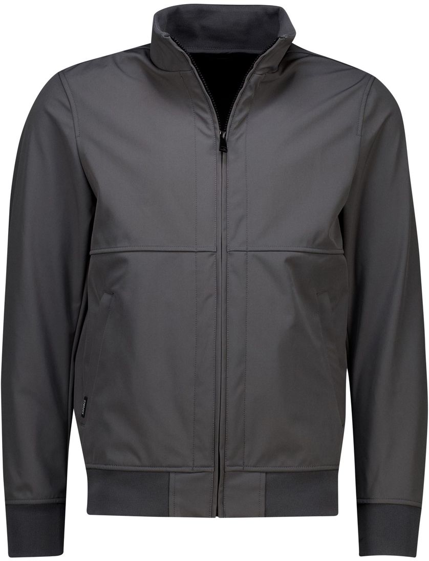 Airforce softshell jas grijs normale fit waterafstotend
