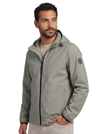 Airforce Airforce zomerjas effen grijs waterafstotend