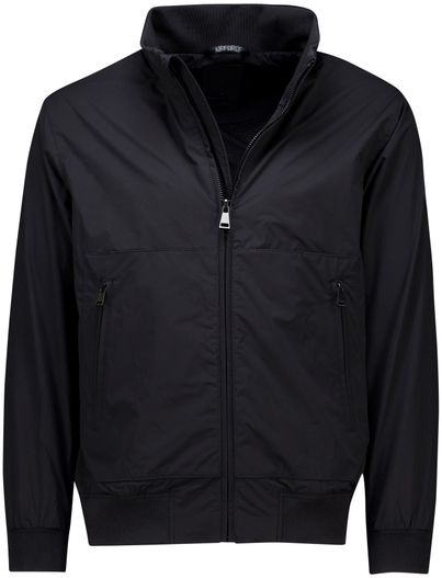 Airforce Airforce zomerjas zwart four way stretch Bomberjack