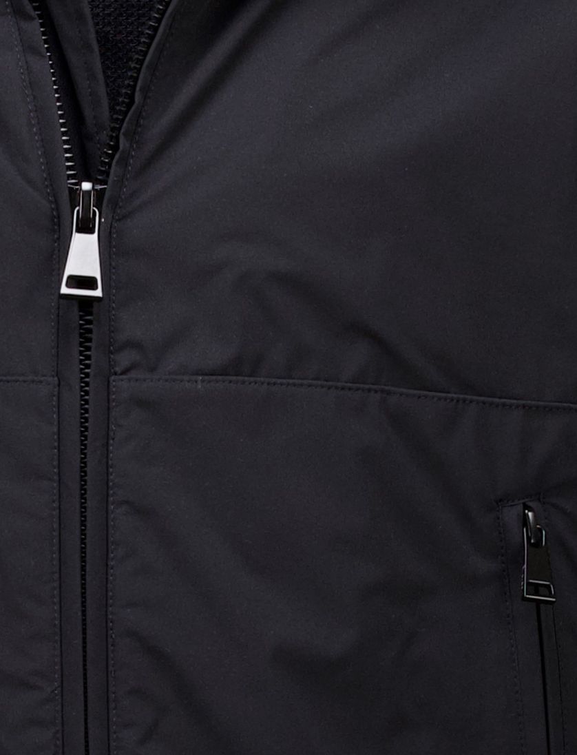 Airforce zomerjas zwart four way stretch Bomberjack