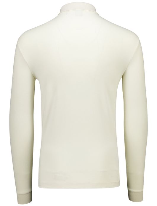 Hugo Boss Black Pado 30 lange mouw polo creme