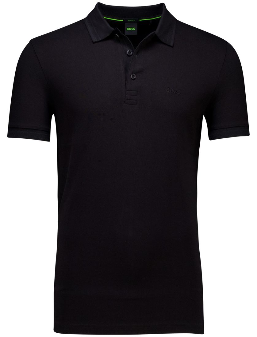 Hugo Boss Polo Paddy zwart regular fit pique