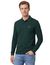 Hugo Boss Orange lange mouwen polo slim fit groen