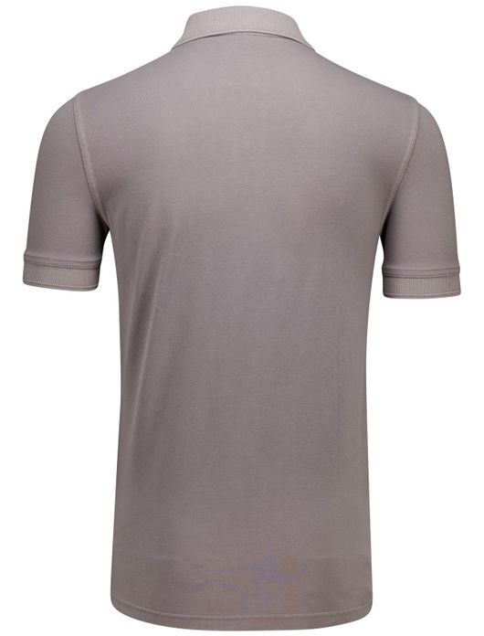 Hugo Boss Orange polo grijs pique