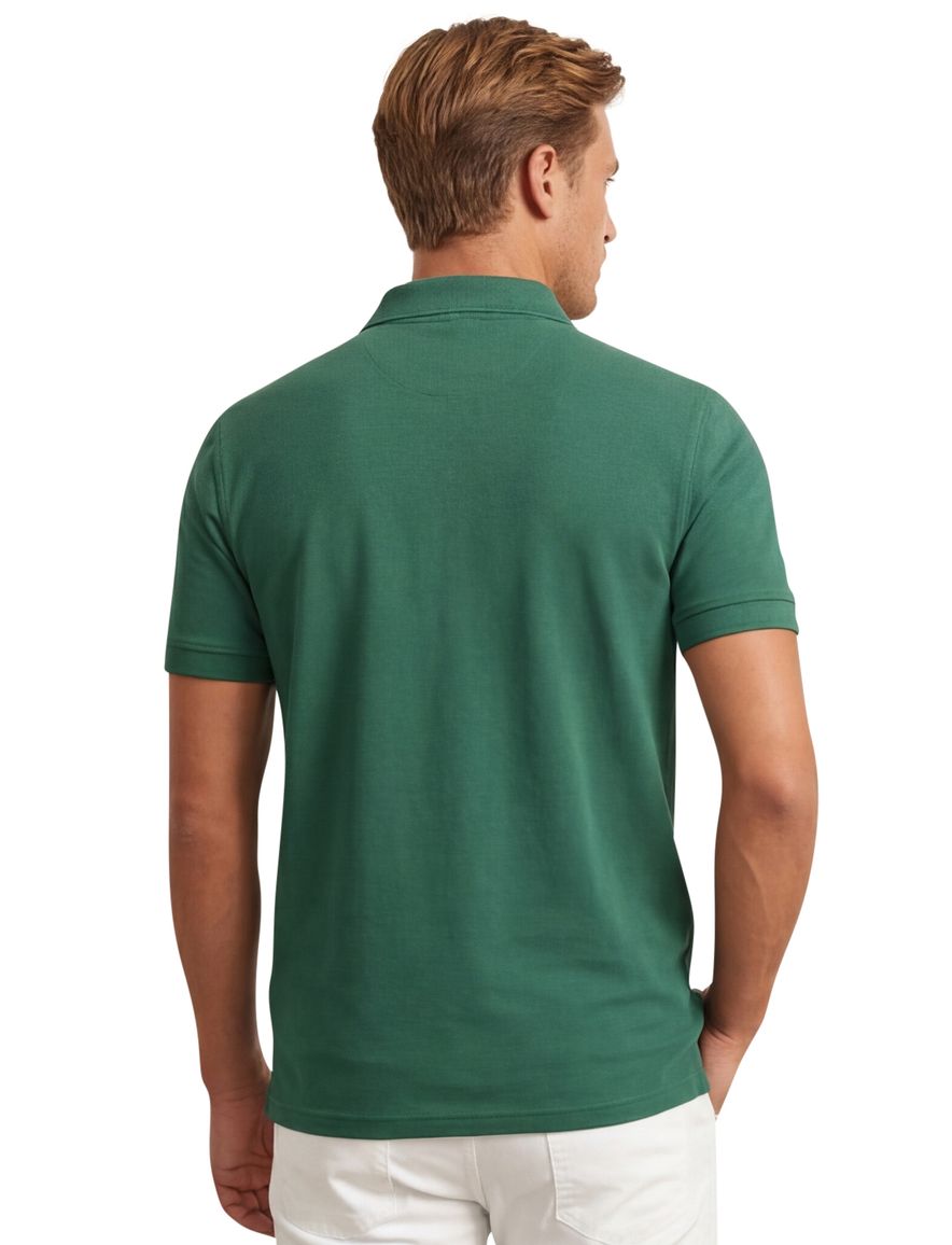 BOSS polo groen korte mouw Prime Polo