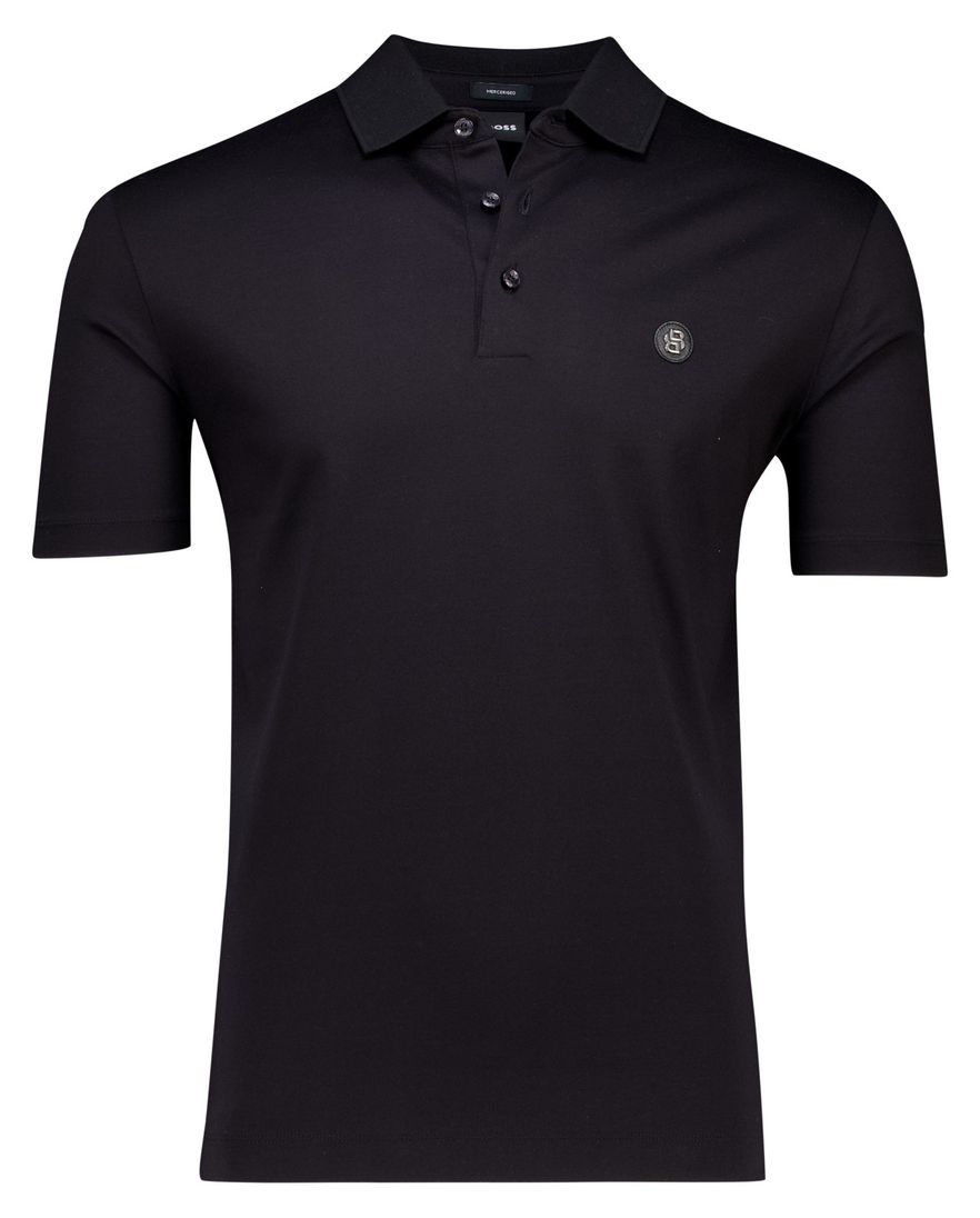 Hugo Boss Black C-Parris korte mouw polo zwart katoen