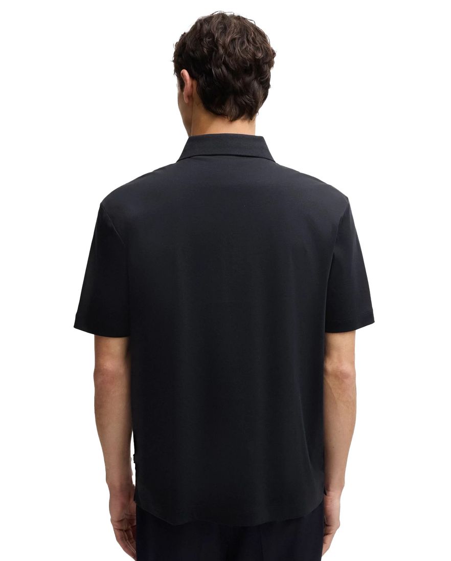 Hugo Boss Black C-Parris korte mouw polo zwart katoen