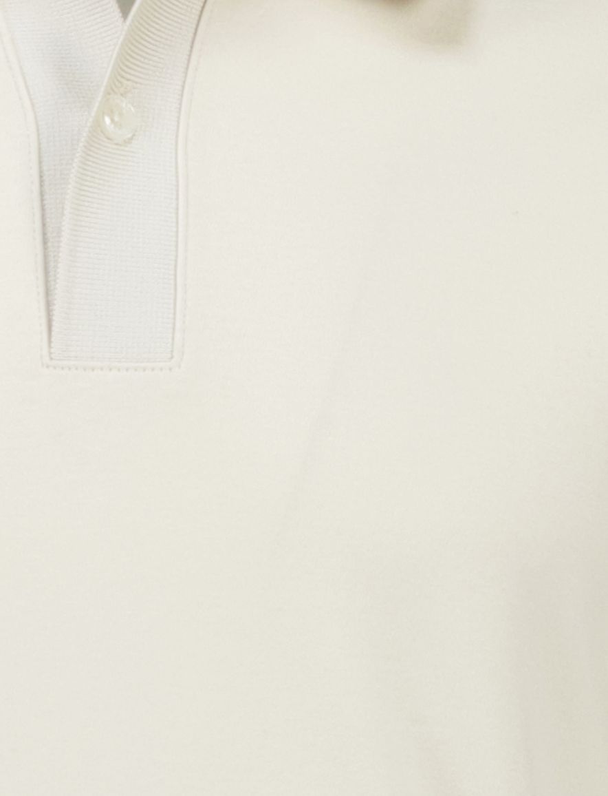 Boss polo lange mouw katoen