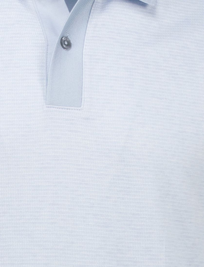 Hugo Boss black polo mercerised jersey