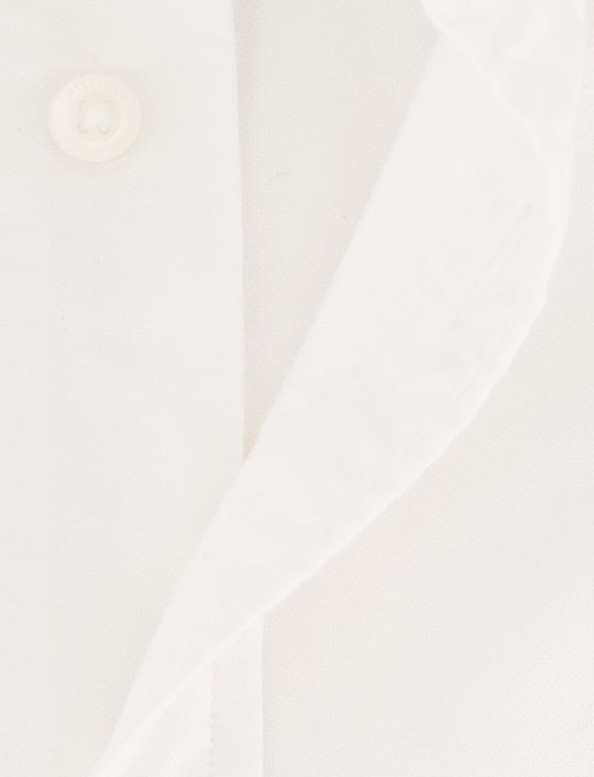 katoenen overhemd Tommy Hilfiger effen wit button-down