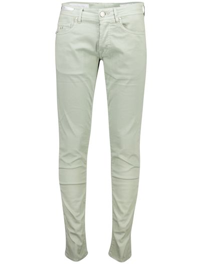 Tramarossa Tramarossa jeans lichtgroen effen slim fit