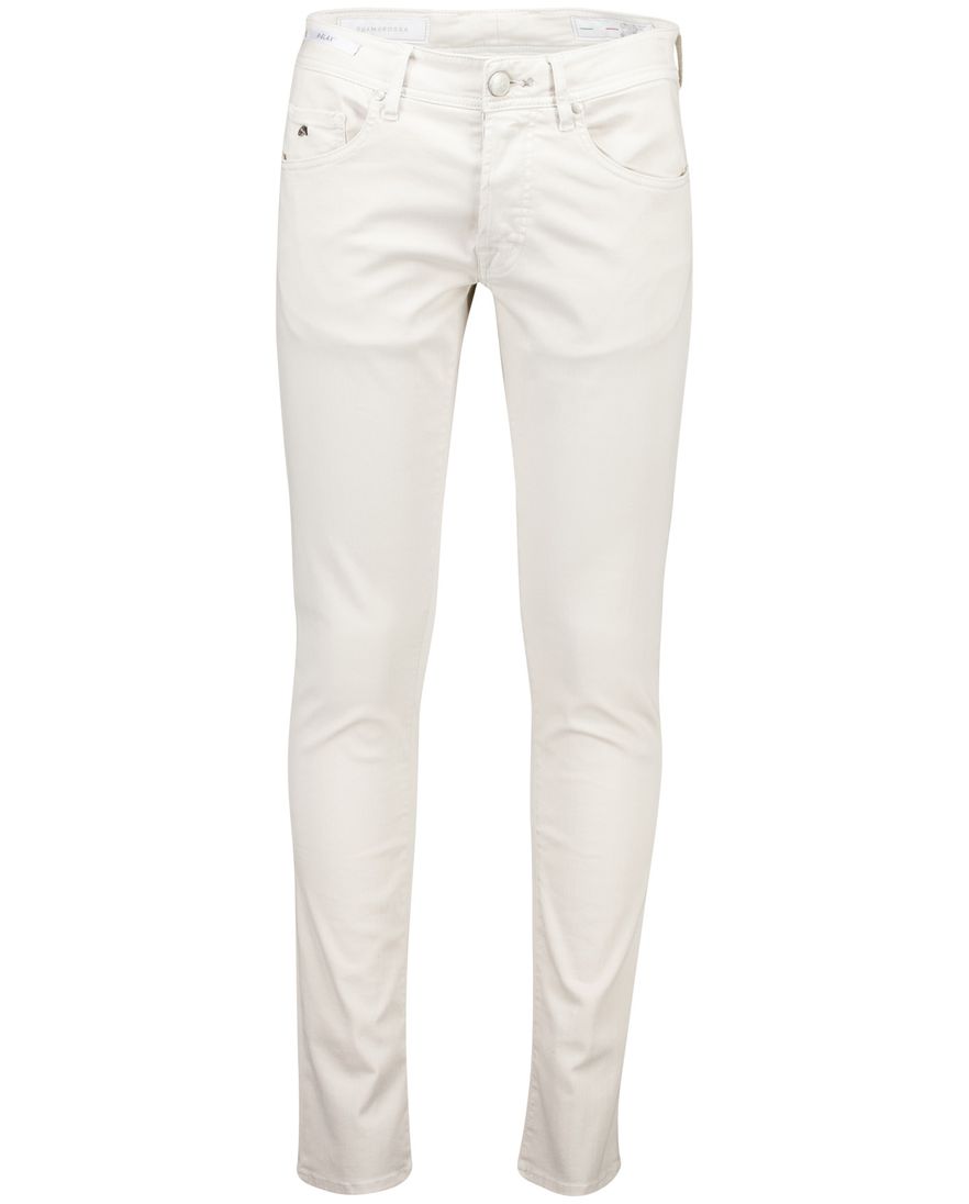 Tramarossa jeans effen wit slim fit