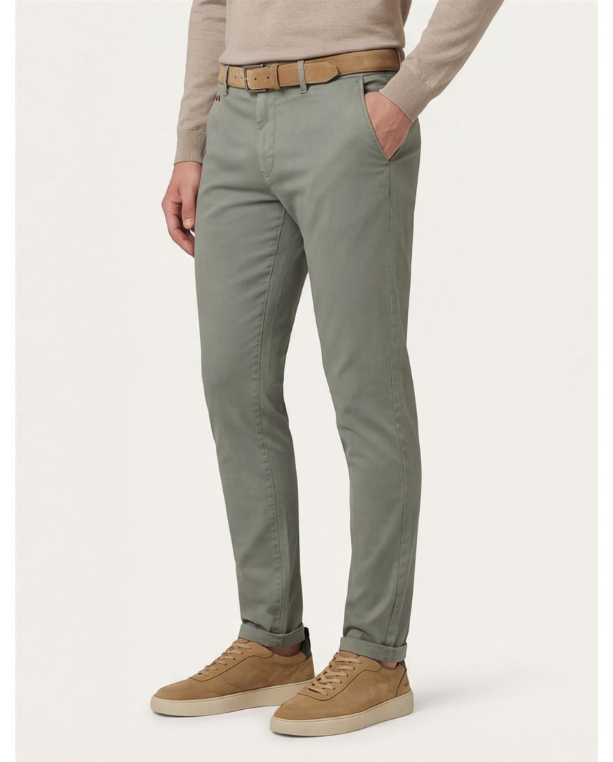 Tramarossa Luis katoenen broek groen