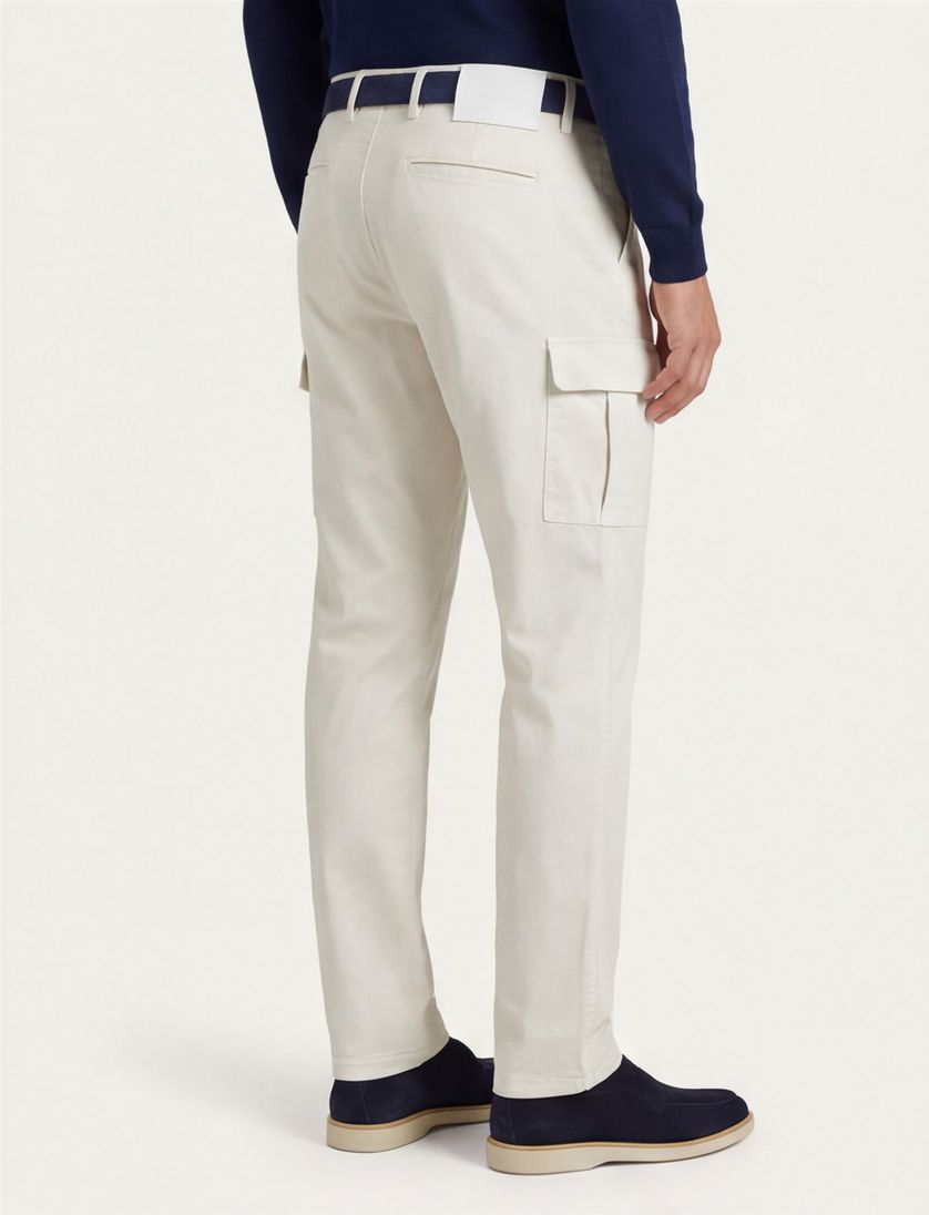 Tramarossa cargo broek wit katoen