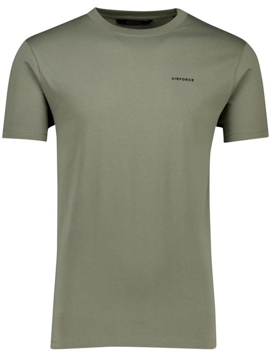 Airforce basic T-shirt groen