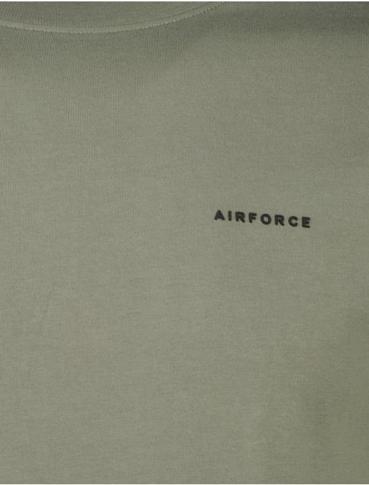 Airforce basic T-shirt groen