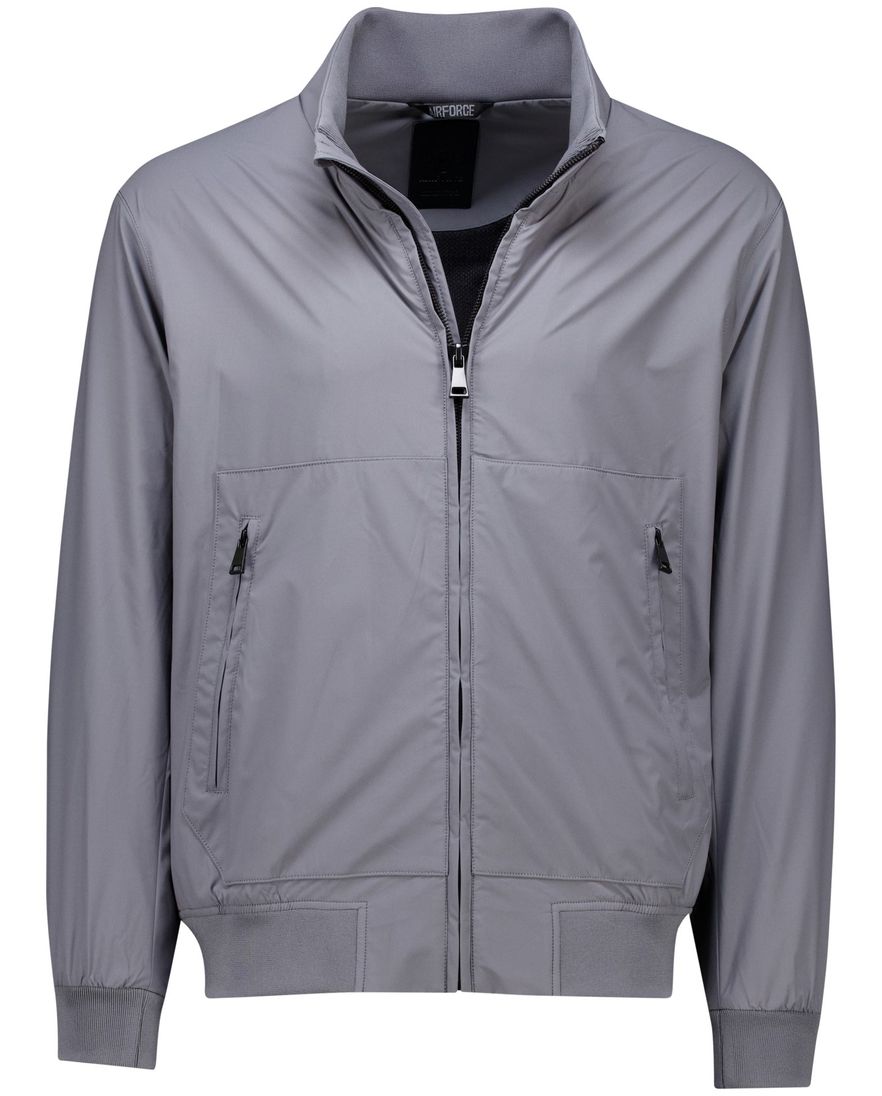 Airforce jack grijs four way stretch