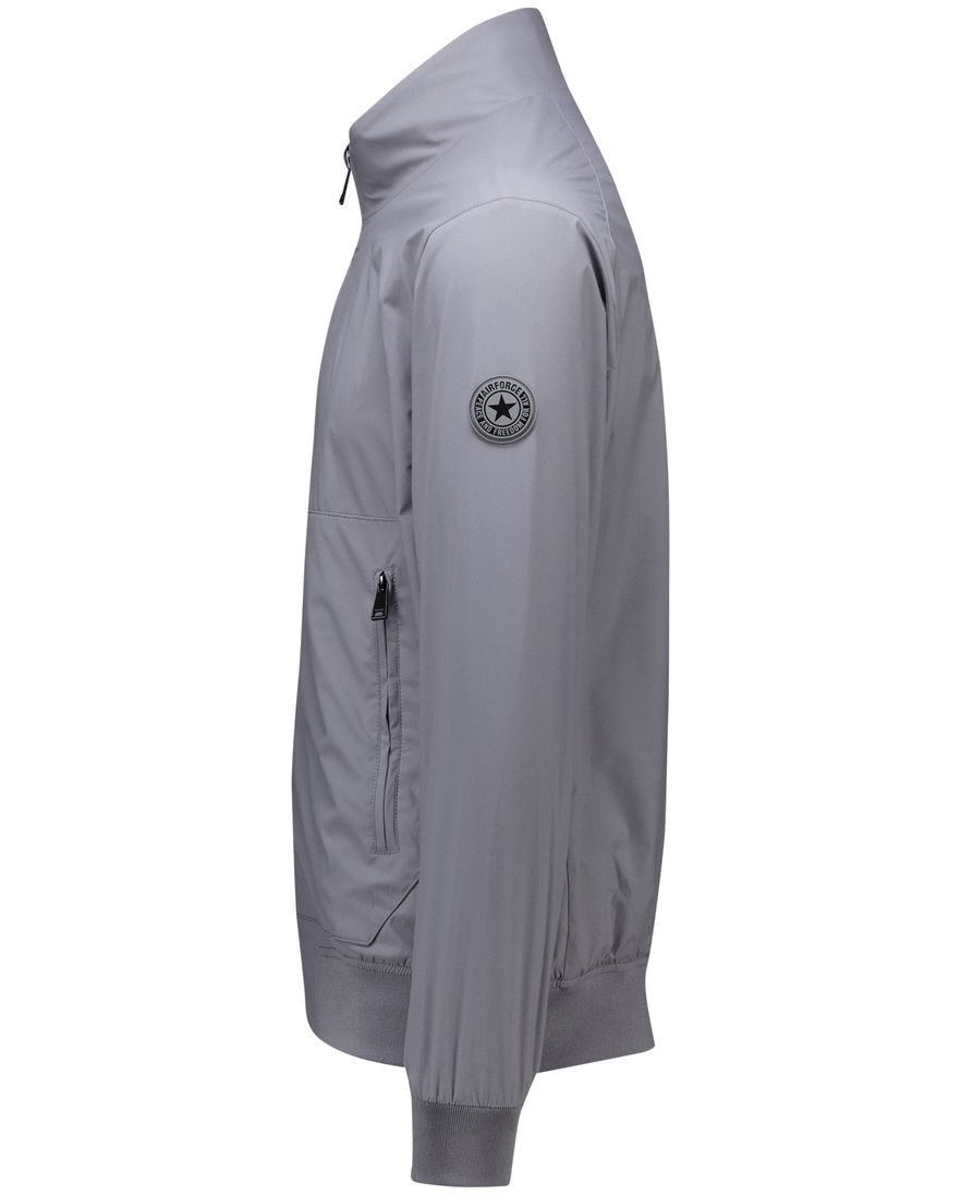 Airforce jack grijs four way stretch