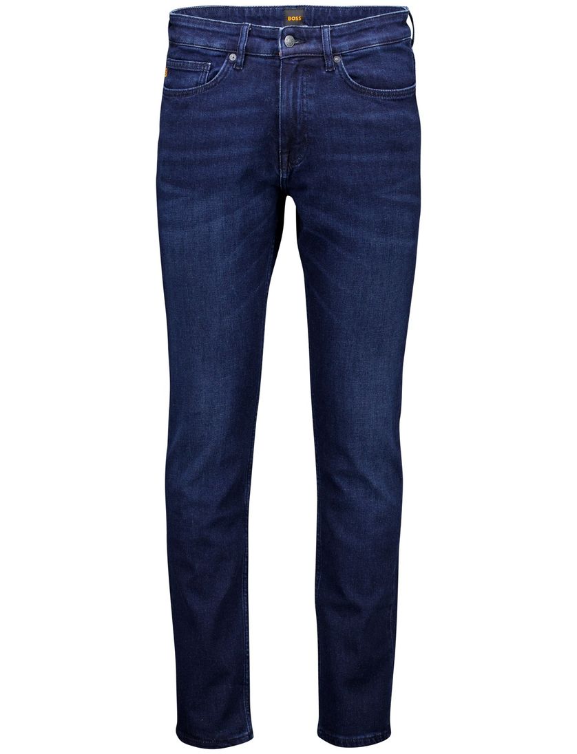 Hugo Boss jeans slim fit donker blauw 5-pocket