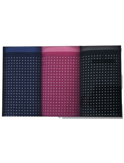 Lindenmann Lindenmann zakdoeken blauw roze zwart