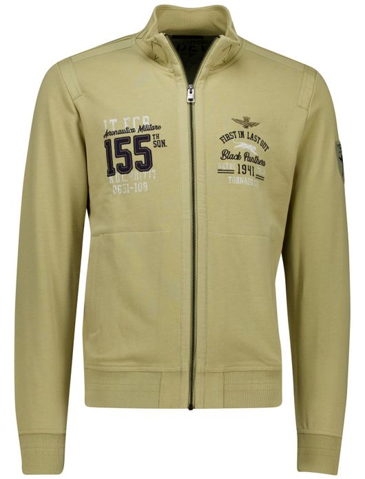 Aeronautica Militare regular fit vest beige