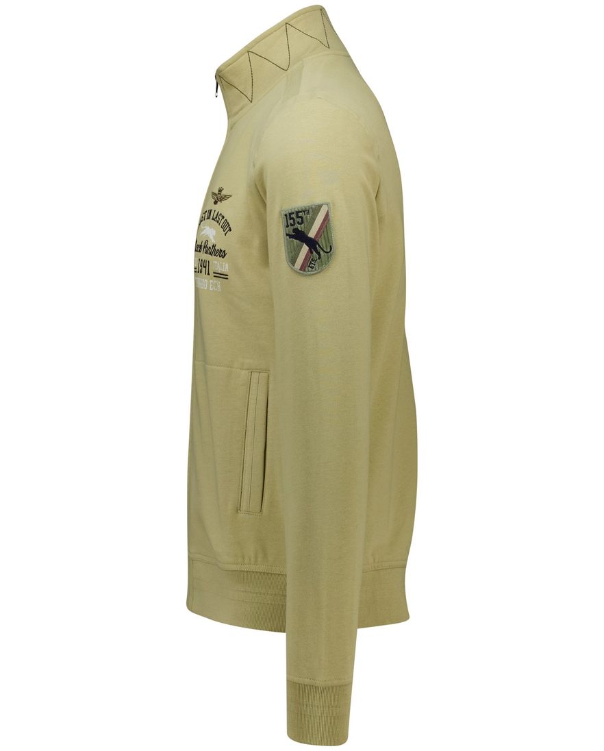 Aeronautica Militare regular fit vest beige