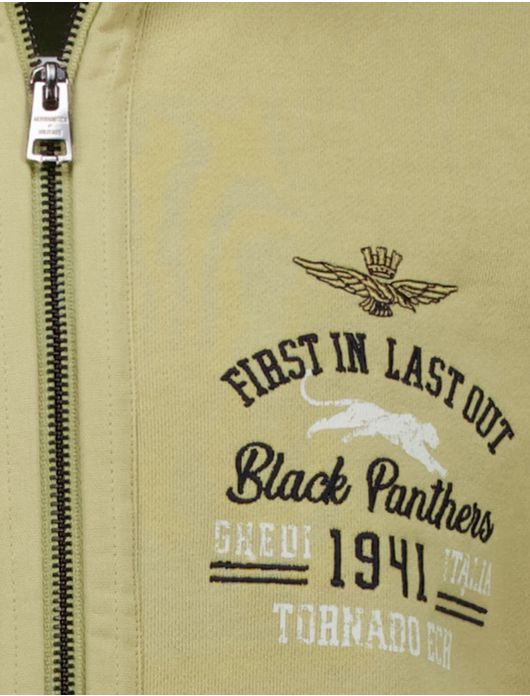 Aeronautica Militare regular fit vest beige