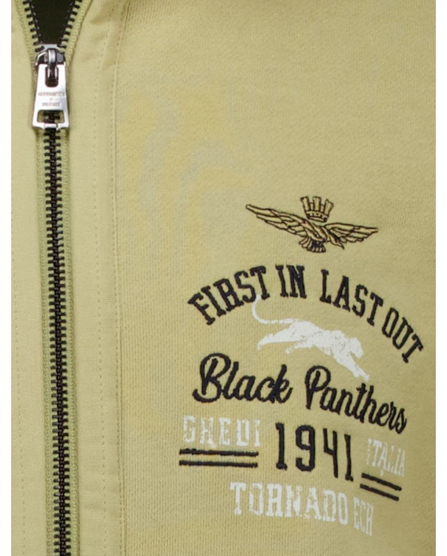 Aeronautica Militare regular fit vest beige