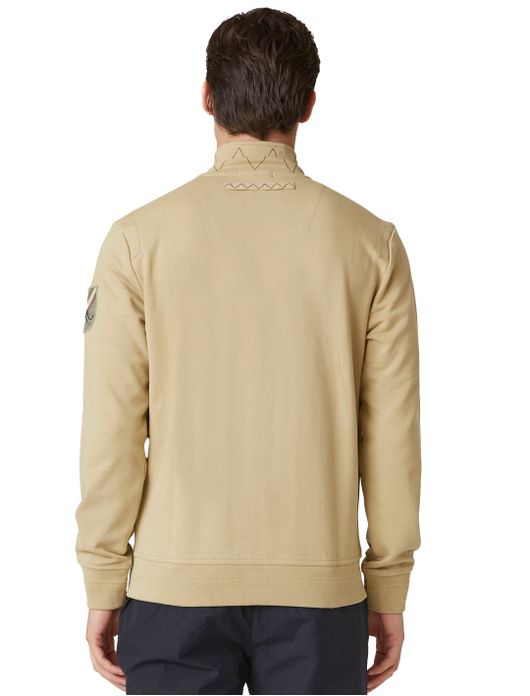 Aeronautica Militare regular fit vest beige