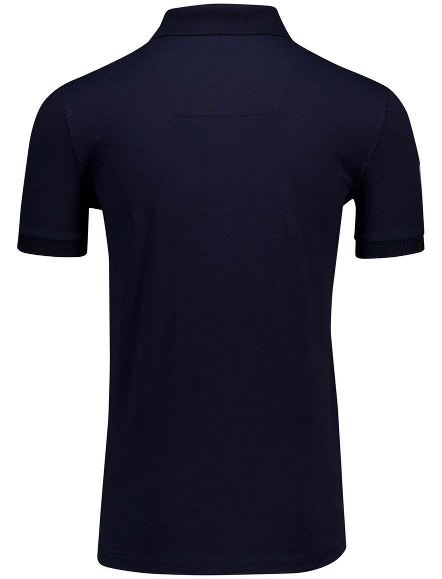 Aeronautica Militare regular fit polo navy