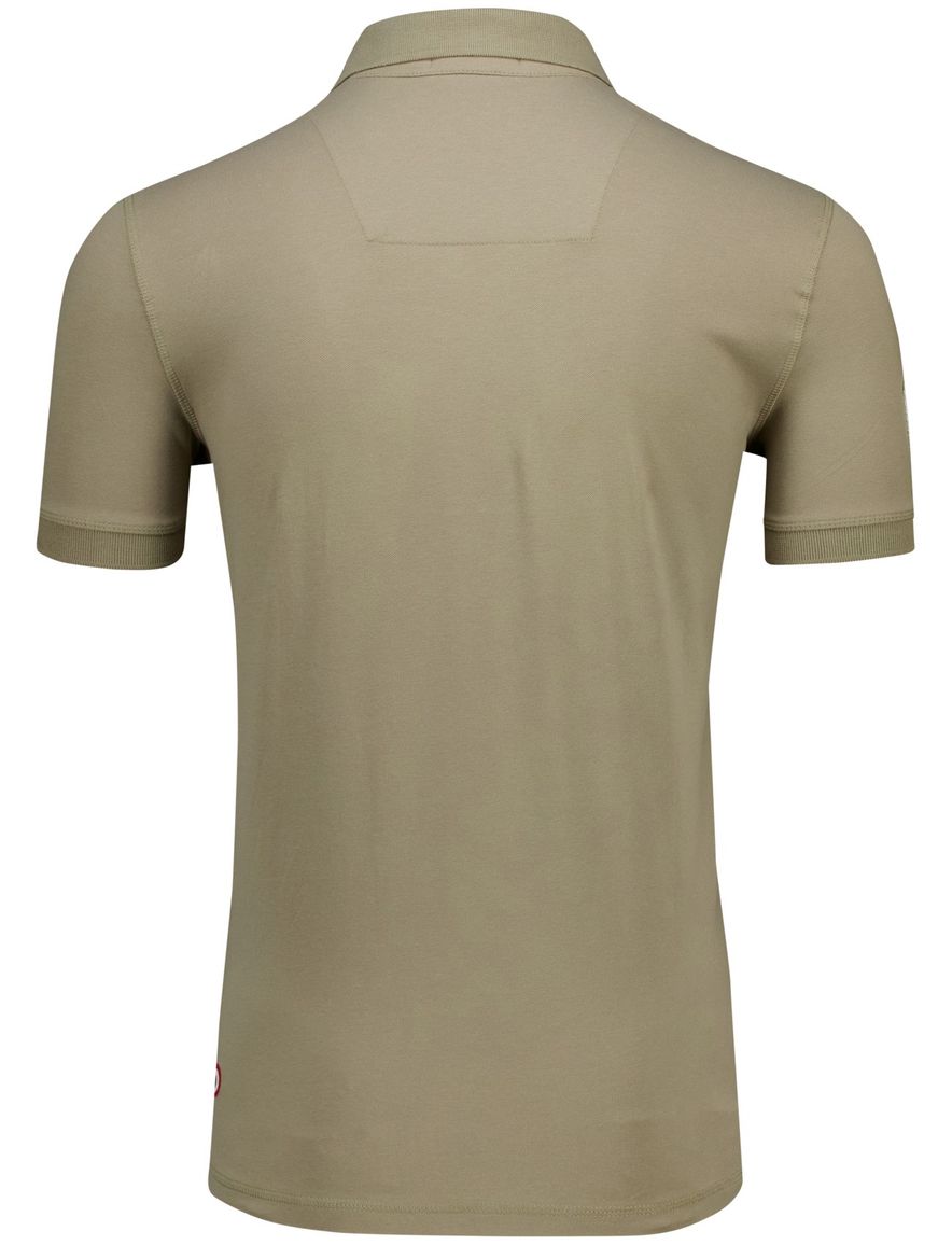 Aeronautica Militare regular fit polo khaki