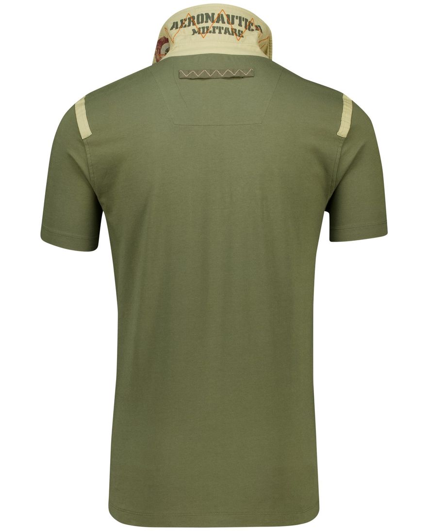 Aeronautica Militare polo groen opdruk