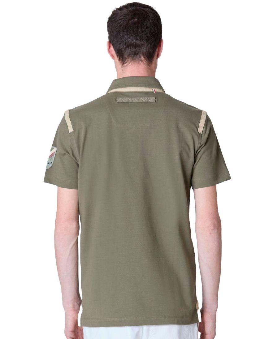 Aeronautica Militare polo groen opdruk